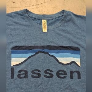 Lassen Blue Graphic Tee - Short Sleeve